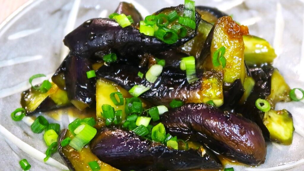ginger eggplant recipe japanese food cooking